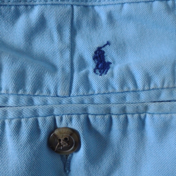 Polo Ralph Lauren Baby Blue Size 18 Junior Shorts. Gently used Zero flaws - Picture 5 of 10
